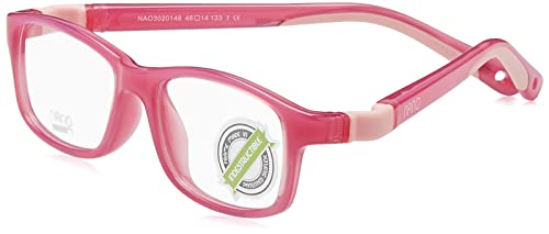 NANOVISTA Unisex-Kinder Crew 3.0 Sonnenbrille, ROSA Cristal/ROSA, 48 von NANOVISTA