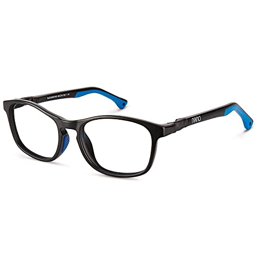 NANOVISTA Unisex-Kinder Power UP 3.0 Sonnenbrille, Schwarz Mate/Azul, 50 von NANOVISTA