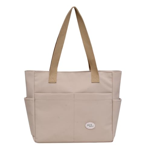 NAOYQ handtasche damen groß aus Canvas Shopper tasche crossbody Tote Bag umhängetasche mädchen Henkeltaschen Stofftasche Schulterhandtasche mit reißverschluss für den täglichen Gebrauch Khaki NAOYQ handtasche damen groß aus Canvas Shopper tasche crossbody Tote Bag umhängetasche mädchen Henkeltaschen Stofftasche Schulterhandtasche mit reißverschluss für den täglichen Gebrauch Khaki von NAOYQ