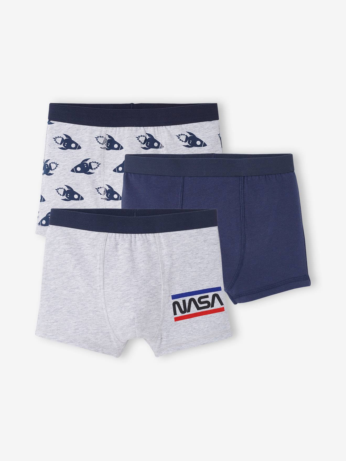 3er-Pack Jungen Boxershorts NASA Oeko-Tex von NASA