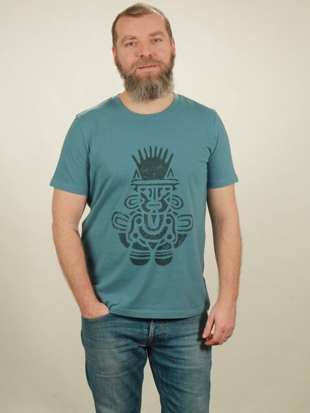 NATIVE SOULS T-Shirt Herren - Inka - light blue von NATIVE SOULS