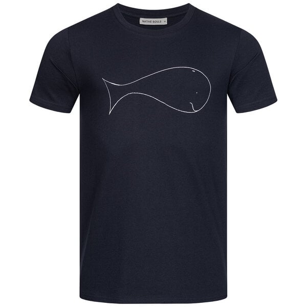 NATIVE SOULS T-Shirt Herren - Whale von NATIVE SOULS