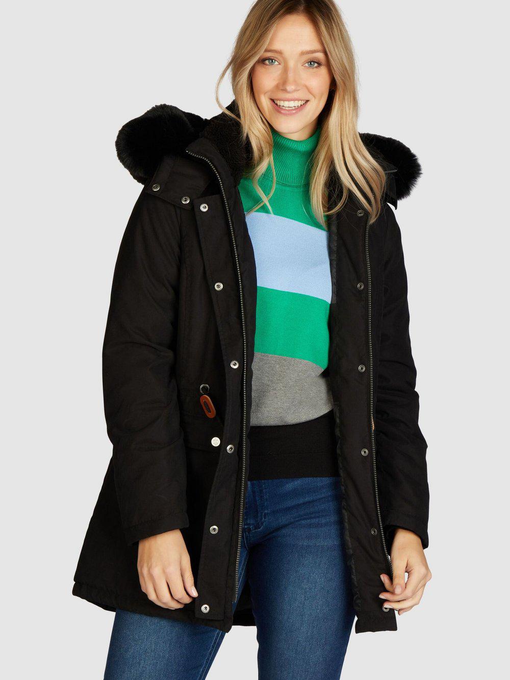 Navigazione Parka Damen, schwarz von NAVIGAZIONE