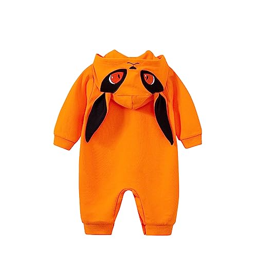 NCTCITY Baby Jungen Mädchen Spielanzug Unisex Bodys Einteiler Overall Neugeborene Strampler Kleinkinder Jumpsuit Anime Cosplay Bodysuit Playwear mit Druckknopf Luffy Chopper Son Goku von NCTCITY