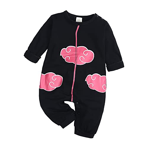 NCTCITY Baby Strampler Kinder Overall Rundhals Jumpsuit Neugeborenes Kleinkind Spielanzug mit Druckknopf Sommer Jungen Mädchen Kurzarm Cosplay Kleidung Cartoon Schlafanzug von NCTCITY