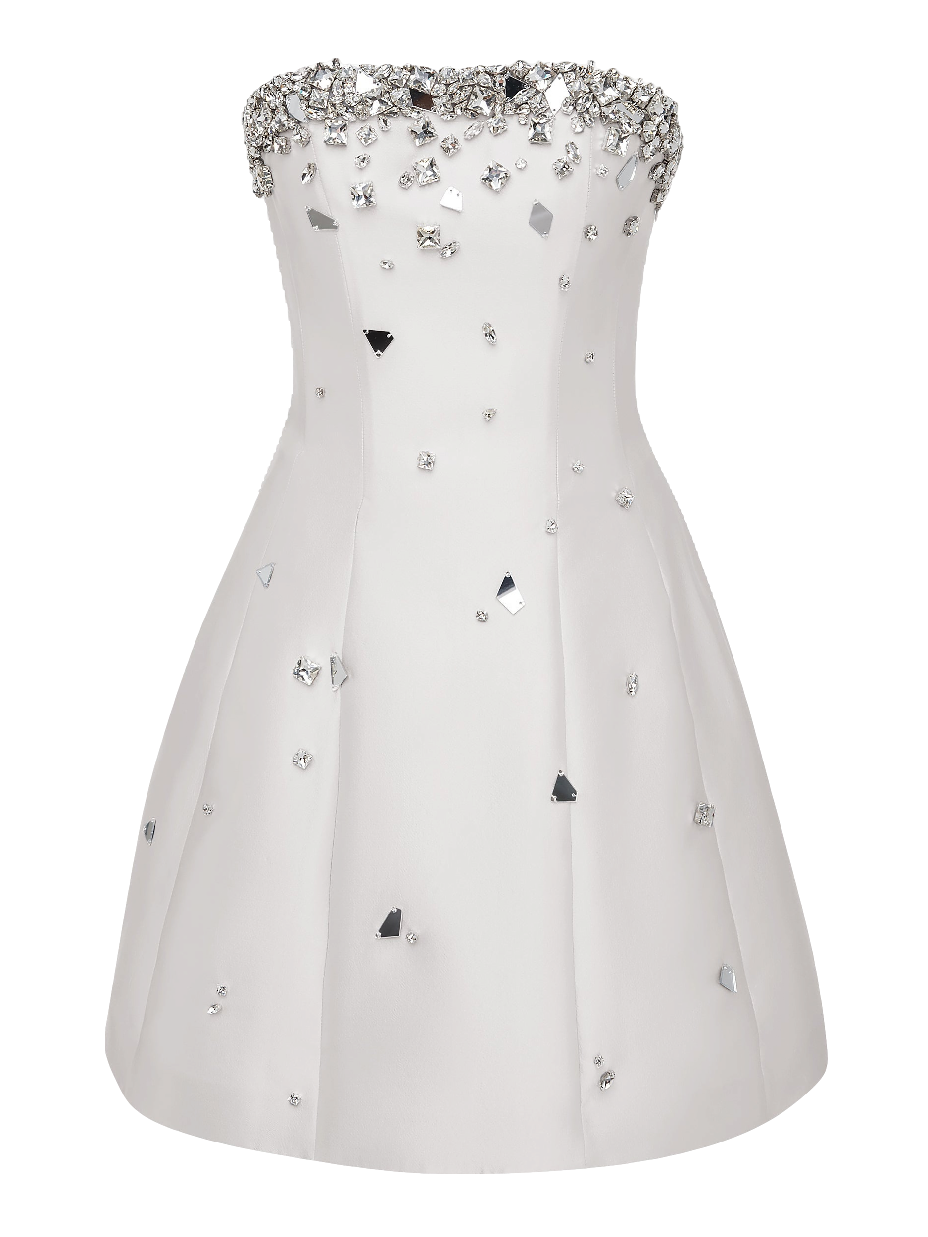 Crystal-Embellished Mini Dress von NDS The Label
