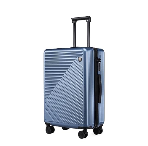 NESPIQ Handgepäck Koffer 20 Zoll Leichtes Hardside-4-Rad-Spinner-Reisegepäck, Geschäftsgepäck Für Damen Großer Koffer (Color : Blue, Size : 20inch) von NESPIQ