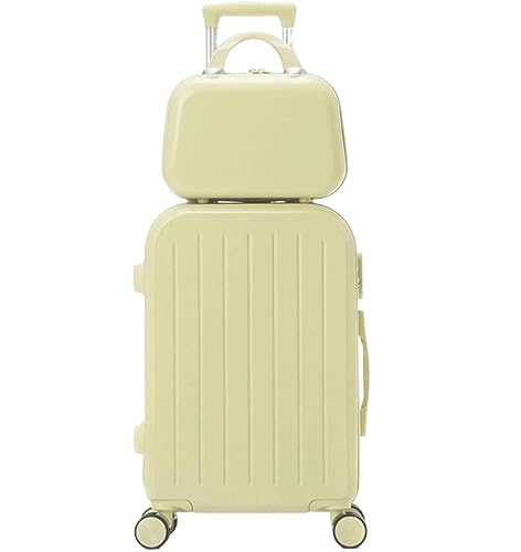 NESPIQ Handgepäck Koffer Gepäck-Hartschalenkoffer, Leichtes Passwort-Gepäck, Rollkoffer Für Herren Und Damen Großer Koffer (Color : B, Size : 20inch) von NESPIQ