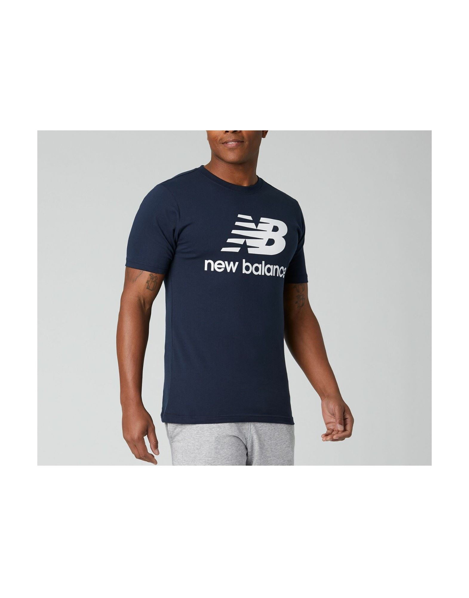 NEW BALANCE T-shirts Herren Blau von NEW BALANCE