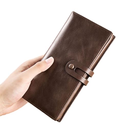 NEWNAN Brieftasche für Herren, Lange Handtasche, Kartentasche, All-in-Herren-Geldbörse, Geldklammer, Geldbörse, Geldklammer von NEWNAN