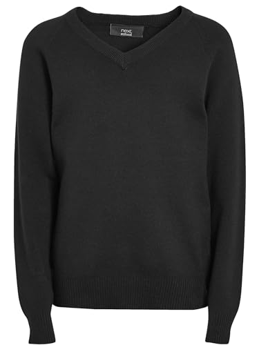 NEXT Schul-Strickpullover mit V-Ausschnitt Schwarz 14 Jahre NEXT Schul-Strickpullover mit V-Ausschnitt Schwarz 14 Jahre von NEXT