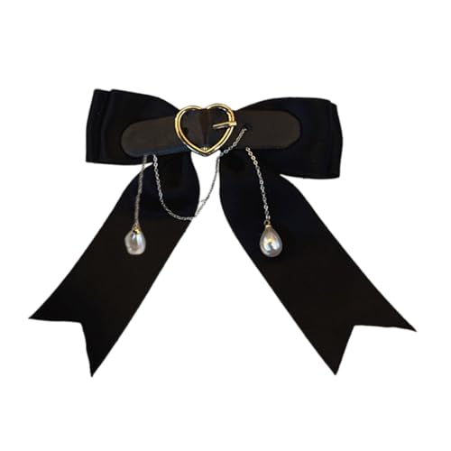 Harajuku-Haarspange mit Schleife, Herz, für Halloween, Pferdeschwanz, Haarspange für Damen, 1/2 Stück von NGCG