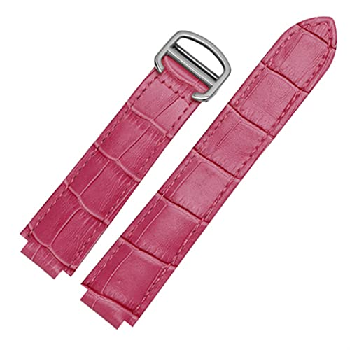 NIBYQ Für Cartier-Armbänder, hochwertige Farbe, echtes Leder, Faltschließe, Ersatz-Lederarmband, weibliches Armband, 14x8mmGold clasp, Achat von NIBYQ