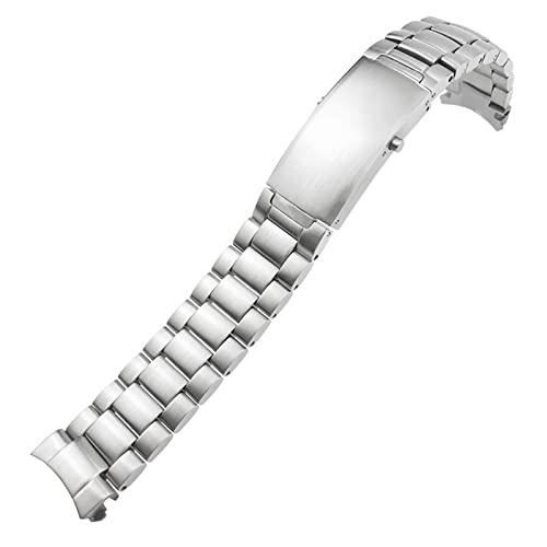 NIBYQ Uhrenarmband aus 316L-Edelstahl, passend für Omega Speedmaster 007 Seamaster 300 AT150 Planet Ocean Speedmaster Uhrenarmband, solide Armbänder, 18 mm, 20 mm, 22 mm, 20 mm, Achat von NIBYQ