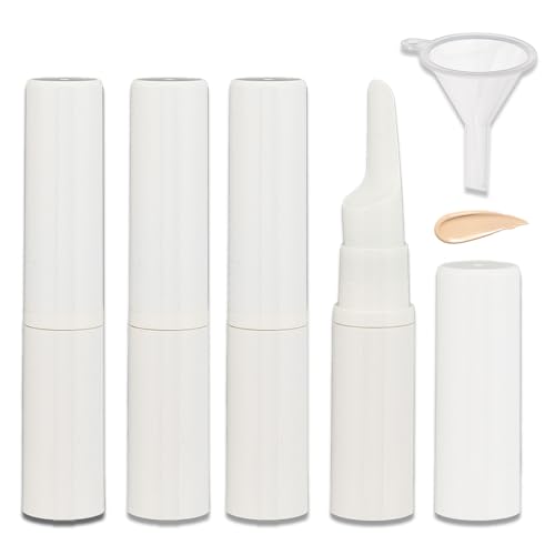 NICENEEDED 5 ml Leere Airless-Pumpflaschen, Nachfüllbare Kleine Vakuum-Augencremegläser Für Make-Up-Spenderbehälter, Tragbare Reise-Pumpflaschen Für Damen Und Mädchen von NICENEEDED