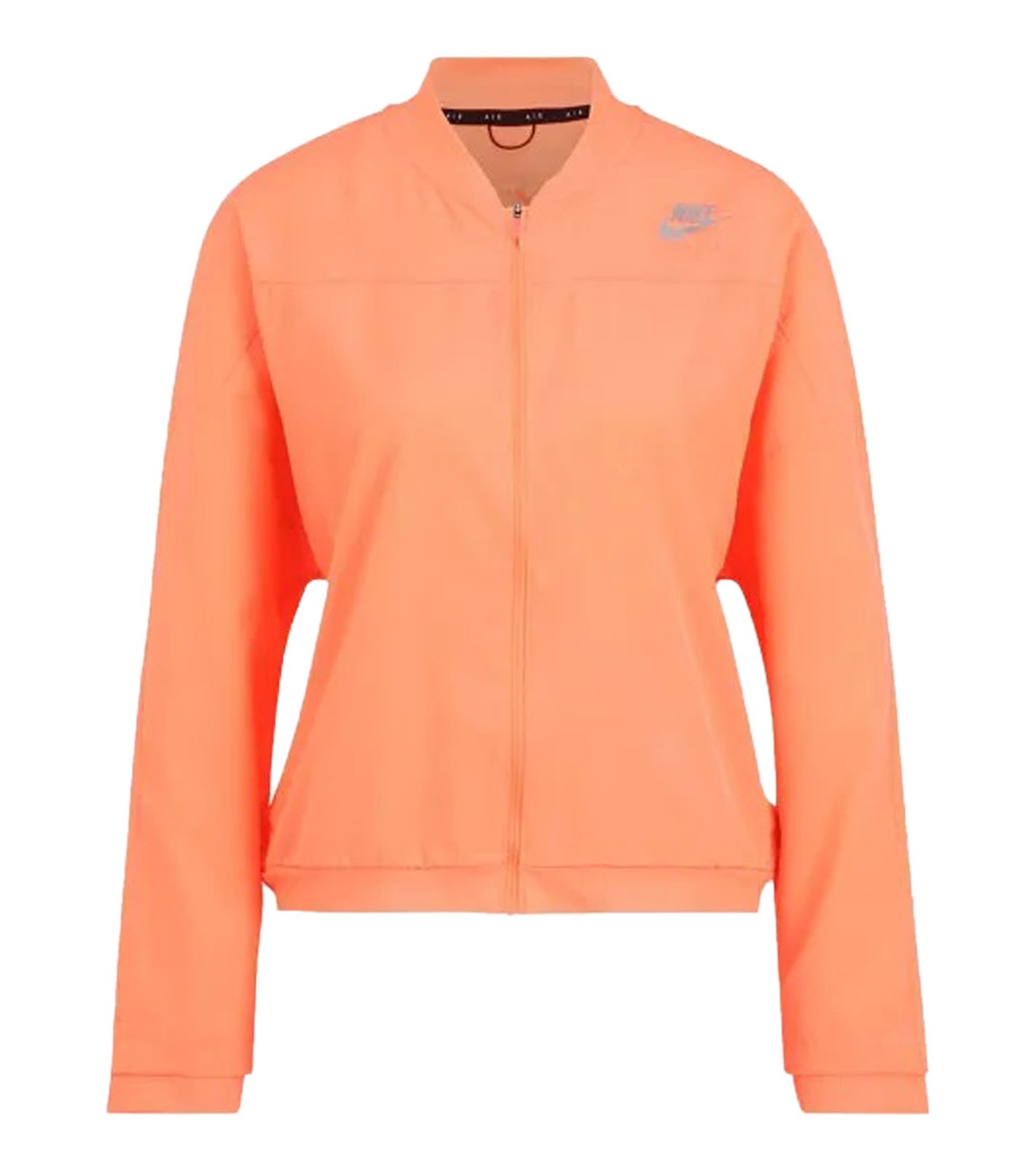 NIKE Air Running Damen Lauf-Jacke im Bomberjacken-Stil Sport-Jacke mit reflektierenden Details CZ9142-854 Orange von NIKE