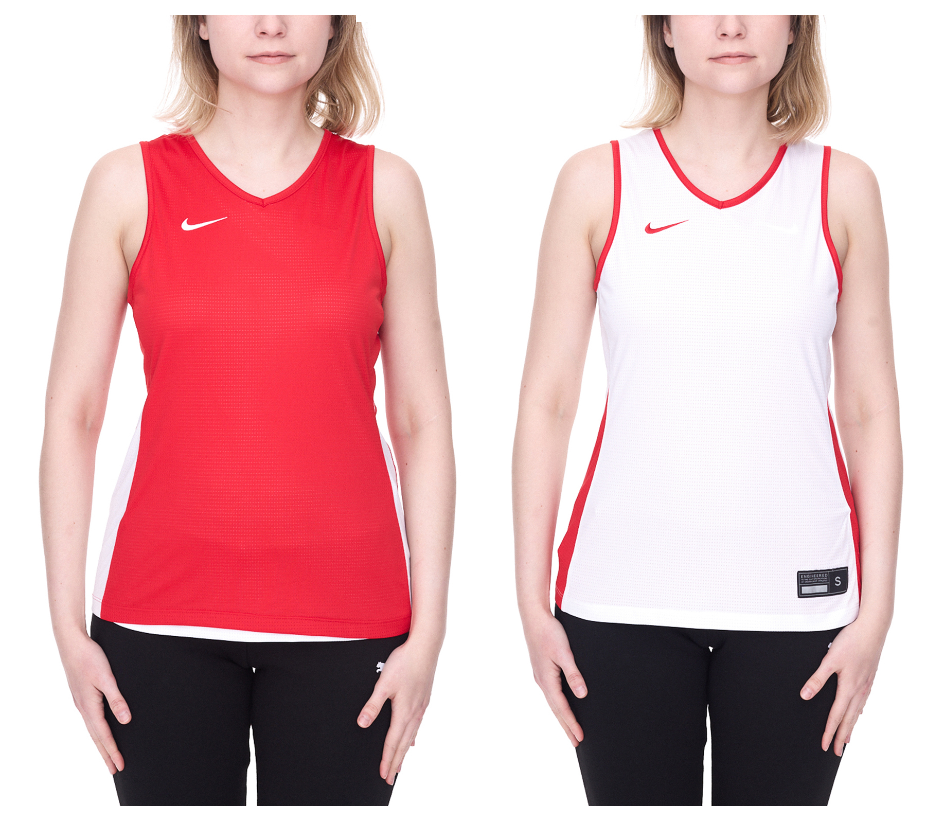 NIKE Team Basketball Reversible Damen Tank-Top mit Dri-FIT-Technologie Trainings-Shirt wendbares Sport-Shirt NT0213-657 Rot/Weiß NIKE Team Basketball Reversible Damen Tank-Top mit Dri-FIT-Technologie Trainings-Shirt wendbares Sport-Shirt NT0213-657 Rot/Weiß von NIKE