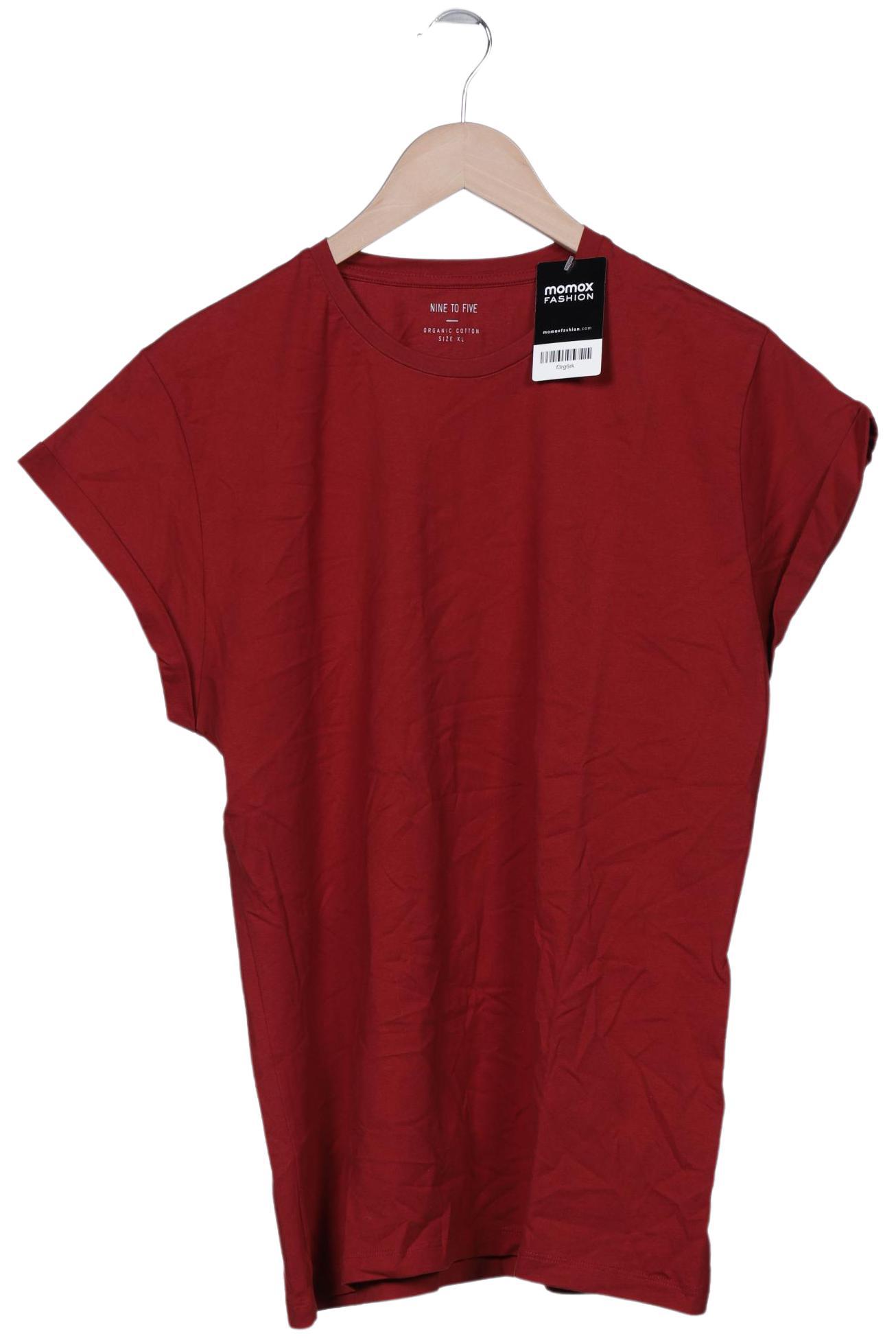 Nine to five Damen T-Shirt, rot, Gr. 44 von NINE TO FIVE