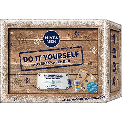 NIVEA MEN Adventskalender 2021 für 24 einzigartige Verwöhnmomente, Weihnachtskalender mit ausgewählten Pflegeprodukten & Accessoires, Pflegeset für die Adventszeit NIVEA MEN Adventskalender 2021 für 24 einzigartige Verwöhnmomente, Weihnachtskalender mit ausgewählten Pflegeprodukten & Accessoires, Pflegeset für die Adventszeit von NIVEA MEN