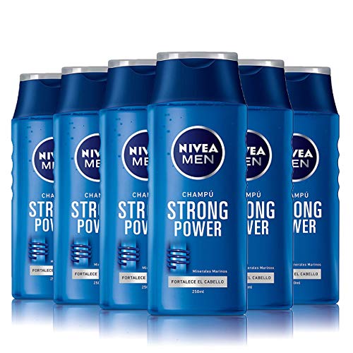NIVEA MEN Strong Power Shampoo, 250 ml, 6 Stück NIVEA MEN Strong Power Shampoo, 250 ml, 6 Stück von NIVEA MEN