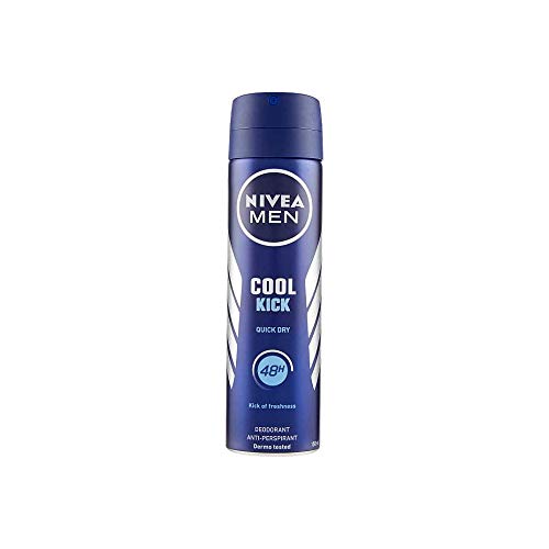 12 x NIVEA Deo Herren Spray For Men Cool Kick 150 ml von NIVEA