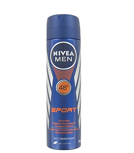 3 x NIVEA Men Deospray "Sport", Anti-Transpirant - 150 ml von NIVEA