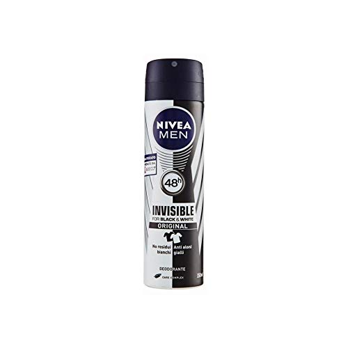 6 x NIVEA Men Invisible for Black & White Deodorant Spray 150 ml von Nivea