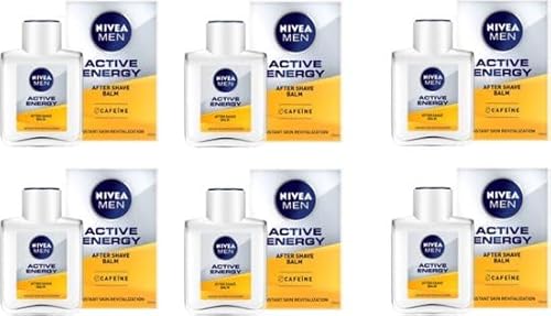 6er Pack - Nivea Men revitalisierendes After Shave Balsam - Active Energy - 100ml von NIVEA