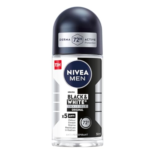 NIVEA MEN Black&White 72 H Invisible Original Antitranspirant im Ball für Männer 50 ml NIVEA MEN Black&White 72 H Invisible Original Antitranspirant im Ball für Männer 50 ml von NIVEA MEN