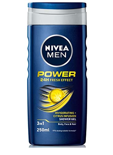 Nivea Duschgel Men "Power Fresh" - 6er Pack (6 x 250 ml) von NIVEA