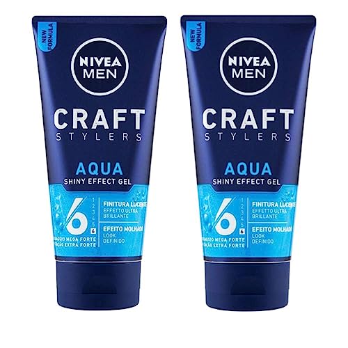 Nivea Men Aqua Styling Gel Mega 6 Strong 150 ml x 2 Gel von NIVEA