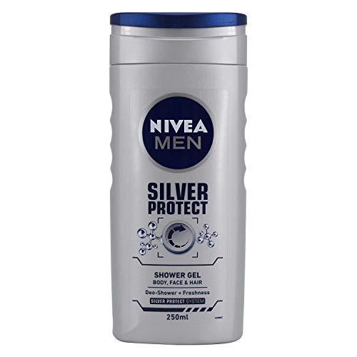Silver Protect Shower Gel - Shower Gel For Men 250ml von NIVEA