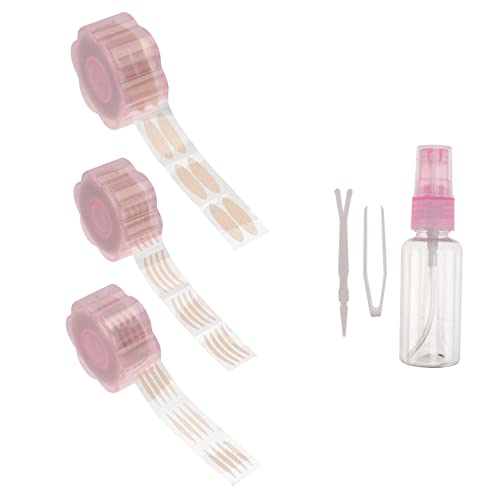 NIYANGLE 1Satz Unsichtbare Augenlid Aufkleber Natürliche Augenlidstreifen für Schlupflider Pinzette und Sprühflasche für Perfektes Make Up NIYANGLE 1Satz Unsichtbare Augenlid Aufkleber Natürliche Augenlidstreifen für Schlupflider Pinzette und Sprühflasche für Perfektes Make Up von NIYANGLE
