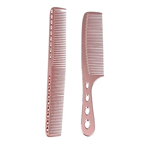 NIYANGLE 2Stücke Professionelle Haarkämme aus Stylingkämme Rosé für Haarspray Organisation und Friseurzubehör für Männer NIYANGLE 2Stücke Professionelle Haarkämme aus Stylingkämme Rosé für Haarspray Organisation und Friseurzubehör für Männer von NIYANGLE