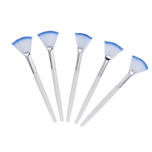 NIYANGLE 5 Stück Maskenpinsel Fächerpinsel für Gesichtsmaske und Hautpflege Wiederverwendbar Weiche Borsten für Make Up und Kosmetik Weiß für Tägliche und Professionelle Anwendungen NIYANGLE 5 Stück Maskenpinsel Fächerpinsel für Gesichtsmaske und Hautpflege Wiederverwendbar Weiche Borsten für Make Up und Kosmetik Weiß für Tägliche und Professionelle Anwendungen von NIYANGLE