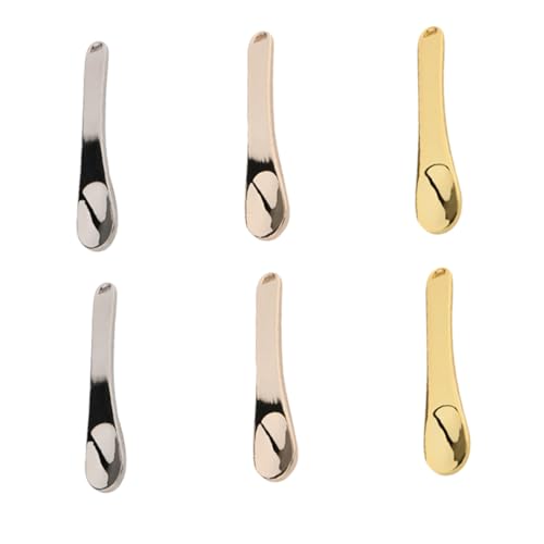 NIYANGLE 6 Stück Teiliges aus Zinklegierung Kosmetikspatel für Gesichtsmaske Augencreme Hautpflege Wiederverwendbar Tragbar und Langlebig für DIY Beauty Anwendungen und Gesichtscremes NIYANGLE 6 Stück Teiliges aus Zinklegierung Kosmetikspatel für Gesichtsmaske Augencreme Hautpflege Wiederverwendbar Tragbar und Langlebig für DIY Beauty Anwendungen und Gesichtscremes von NIYANGLE