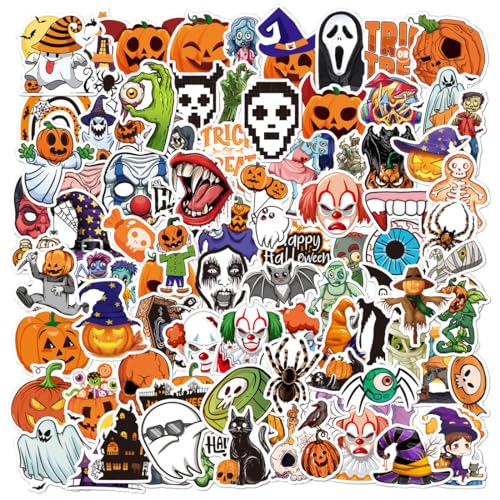 100 Stück Aufkleber Pack, Wasserdicht Vinyl Stickers, Halloween Kürbis Sticker, für Halloween Party Aufkleber Auto Graffiti Aufkleber Motorrad Wasserflasche DIY Party liefert Abziehbilder 100 Stück Aufkleber Pack, Wasserdicht Vinyl Stickers, Halloween Kürbis Sticker, für Halloween Party Aufkleber Auto Graffiti Aufkleber Motorrad Wasserflasche DIY Party liefert Abziehbilder von NJCXOLA