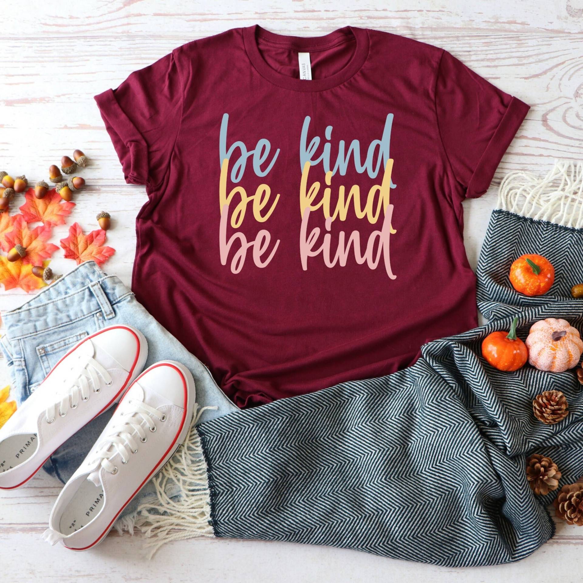 Be Kind Shirt, Kindness T-Shirt, Motivation Positive Inspiration Shirt von NKKApparel