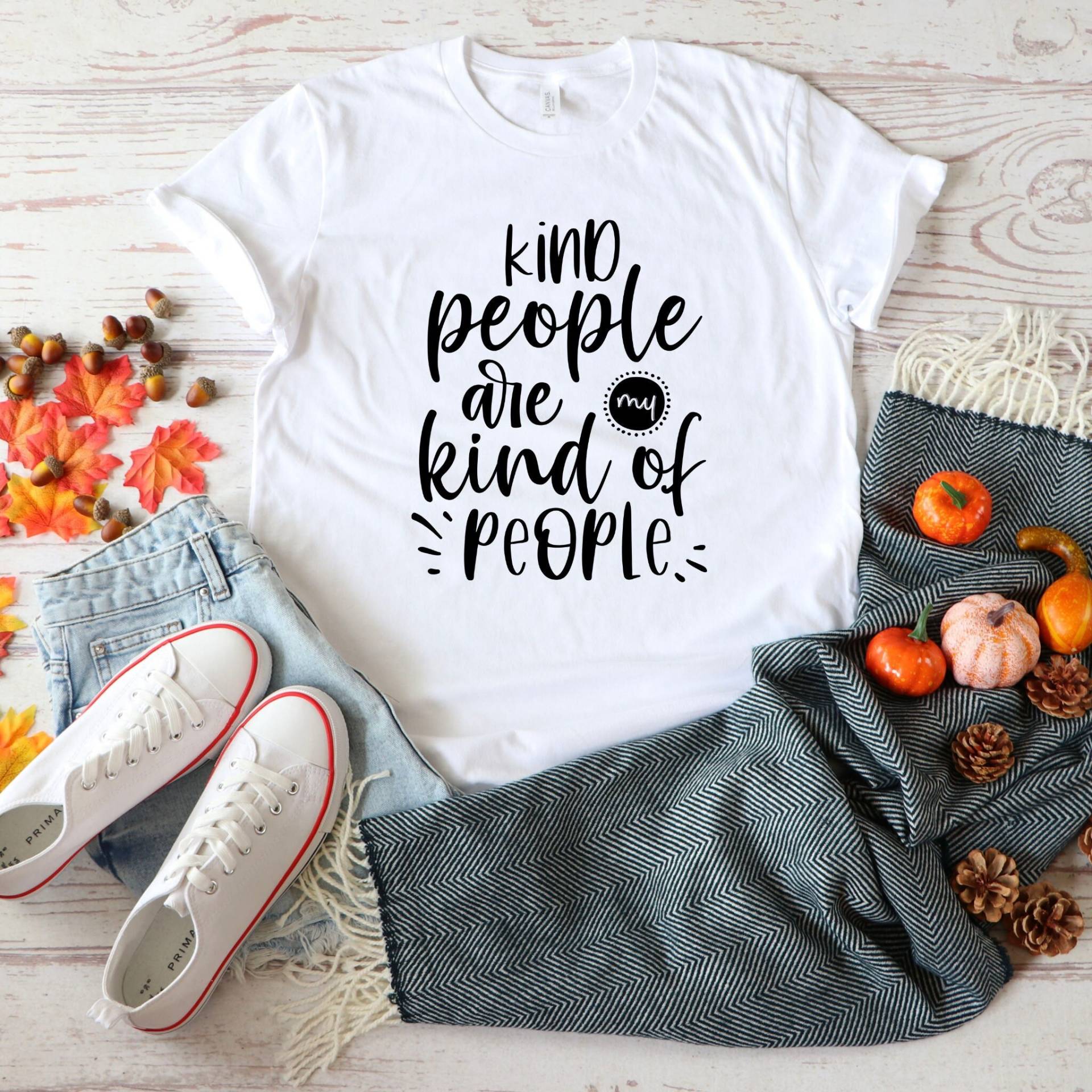 Kindness People Shirt, Be Kind T-Shirt, Motivation Positive Inspiration Shirt von NKKApparel