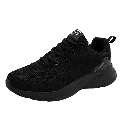 NKPUYT Schuhe Damen Sommer Slip on Sneaker Leicht Bequeme Sportschuhe Mesh Atmungsaktiv Freizeitschuhe Walkingschuhe Wanderschuhe Plateau Laufschuhe Outdoor Fitness Schuhe Straßenlaufschuhe von NKPUYT