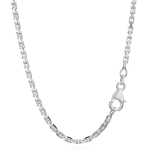 NKlaus 40cm Ankerkette 925 Silber elegante Halskette Breite: 2,0mm Collier 6,8g schwer 8947 von NKlaus