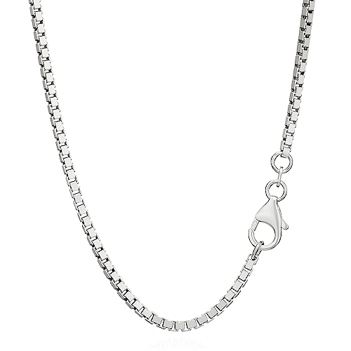 NKlaus 65cm Venezianerkette 925 Silber elegante Halskette Breite: 1,8mm Collier 12g schwer 5282 von NKlaus