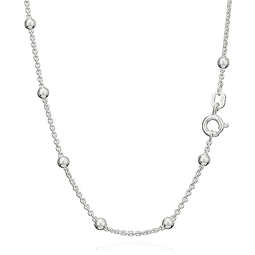 NKlaus 40cm Ankerkette 925 Silber elegante Halskette Breite: 1,5mm Collier 3g schwer 9463 von NKlaus