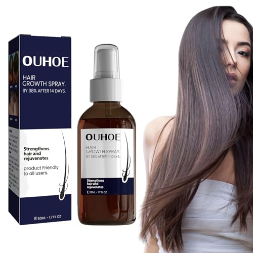 Ouhoe Hair Growth Spray, Ouhoe Hair Growth Oil, Natural Hair Growth Spray, Ouhoe Hair Enhance Serum, Hair Regrowth for Men and Women (1pcs) von NNBWLMAEE