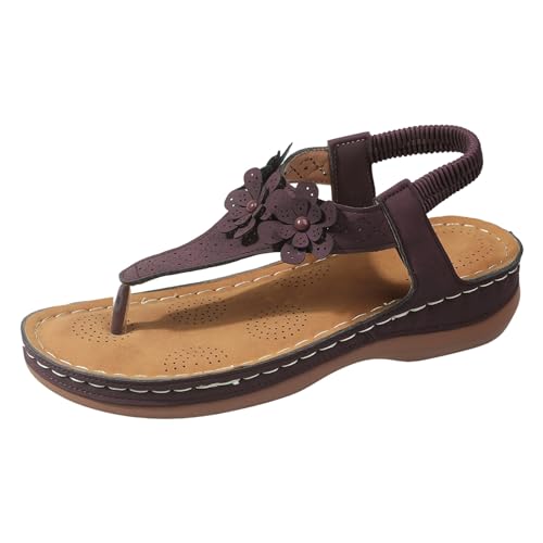 Badelatschen Damen Sommer Badeschlappen Schlappen Weich Badeschuhe rutschfest Hausschuhe Slides Indoor Outdoor Größe 36-41 EU Damen Sneaker 39 Sandalen blau Damen Schwarze Sommerschuhe Damen von NNGOTD