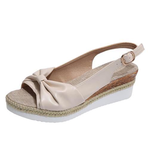 Damen Pantoletten Malta Matt - Sandalen mit verstellbaren Riemen - Hausschuhe - Natur Kork-Fussbett - extra bequem mit Sohle aus Velourleder weisse sneakers damen sandalen mädchen 37 damen flip flops von NNGOTD