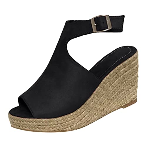 NNGOTD Damen Ballerina Flache Atmungsaktive Maschenware Schuhe Runde Zehe Strick Kleid Schuhe Slip On Ballerina Bequem Weich Sneaker Damen blau Badesandalen Herren orthopädische Pantoletten Damen von NNGOTD