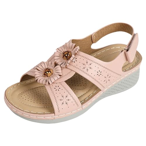 NNGOTD Sandalen Damen mit Absatz Bequem Sandaletten Sommer Elegant Sommerschuhe Klassische Blockabsatz Schuhe EU 36-42 Schmal damen sneaker grün barfußschuhe sandalen damen gummischuhe damen von NNGOTD