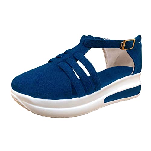 Strandschuhe Damen Herren Wasserschuhe Badeschuhe Unisex Atmungsaktiv Leicht Barfußschuhe rutschfeste für Schwimmen Tauchen Platform Sneaker Damen Sandalen geflochten Damen Pretty Ballerinas Damen von NNGOTD