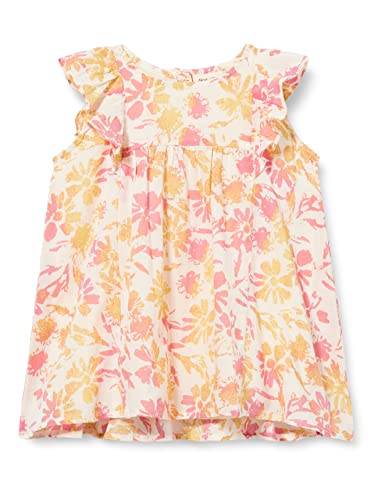 NOA NOA MINIATURE Baby Girls EmiliNNM Dress, Print Offwhite/Rose/Yellow, 86 von Noa Noa